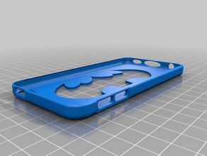 batman ipod 5 case 3d printing tests dc minecraft starwars 3d print model - Mito3D