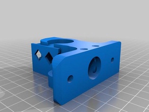 ajgw extruder 175 mm filament 3d Drucker Extruder 3d print model - Mito3D