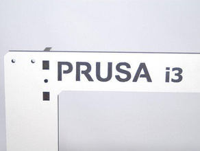 prusa i3 laser cut frame braces 3d printer accessories 3d print model - Mito3D