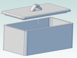 parts box containers 3d print model - Mito3D