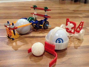 ultimate customizable sphero chariot make5000 robotics 3d print model - Mito3D
