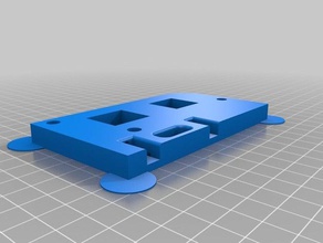 cubex feed-Platte 3d Drucker Teile bulk 3d print model - Mito3D