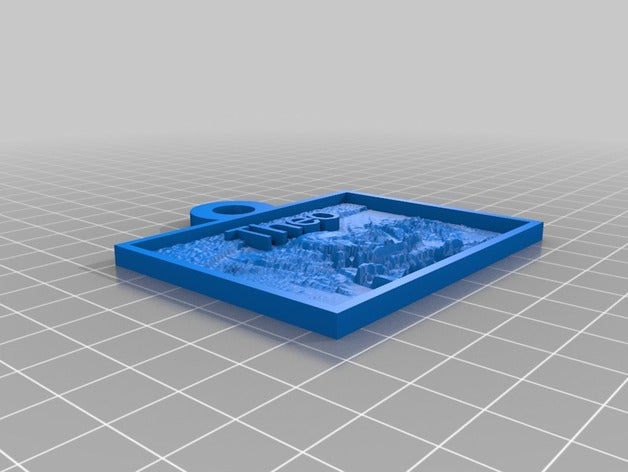 lithopane 2d art personnalisé 3D print model - Mito3D