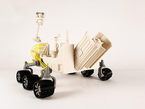 mars rover de aprendizaje la academia curiosidad plan estudios educación nasa espacio 3d print model - Mito3D