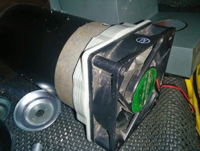 grizzly g0704 stock de moteur ventilateur refroidissement pièces moulin 3d print model - Mito3D