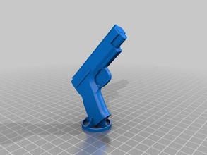 unusable toy pistol game accessories 3d print model - Mito3D