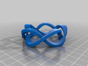 loop per la matematica art personalizzato 3d print model - Mito3D