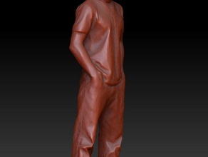 statue me people 3d print model - Mito3D
