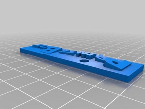 printrbot nome do tag 3d impressão testes 3d print model - Mito3D