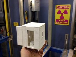 ndt x-ray cabinet buildings structures bosello defiance godfrey ohio wing 3d print model - Mito3D