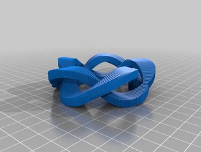 mon personnalisés cubiste tore les mathématiques l'art 3d print model - Mito3D
