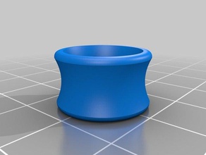 15 mm tapón para el oído aretes personalizado 3d print model - Mito3D