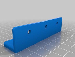 corner bracket parametric diy household openscad part wood 3d print model - Mito3D