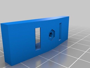 resistente clip para el cinturón gt2 3 mm 11 de ancho 26 shell Impresora 3d las piezas personalizado 3d print model - Mito3D