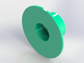 joue tobeca pour bobines chinoises larges 1kg 3d printer accessories adaptateur bobine poulie 3d print model - Mito3D