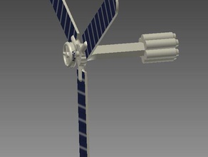 Raumschiff tief im Weltraum Fahrzeuge mars replicator2 3d print model - Mito3D