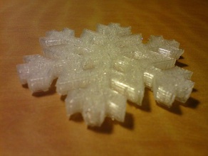 floco de neve outros natal jóias openscad brinquedo 3d print model - Mito3D