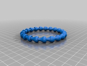 chaîne flexible 2 art 3d print model - Mito3D