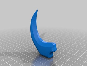 raptor claw other 3d mendel toy 3d print model - Mito3D
