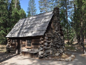 yosemite mountaineers cabin photoscan buildings structures agisoft log photogrammetry 3d print model - Mito3D
