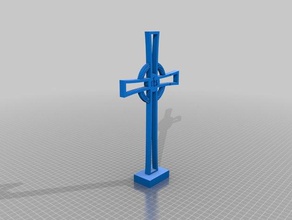 cruz celta decoração 3d print model - Mito3D
