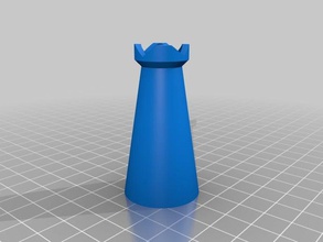 simple chess set 3d print model - Mito3D