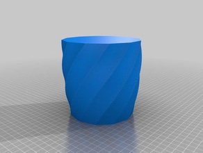 vase 2 Dekor angepasst 3d print model - Mito3D