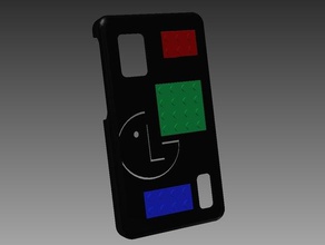 lego inspiré cas e973 optimus bell pas testé mobile téléphone 3d print model - Mito3D