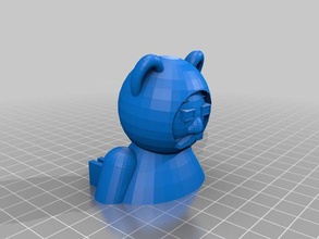 dorba cabeça ii xxxviii esculturas 3d print model - Mito3D