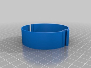 meu personalizados fecho mais simples pulseira face do relógio pulseiras 3d print model - Mito3D