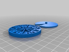 juego de 10 contador 3d la impresión munchkin 3d print model - Mito3D
