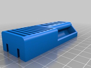 my customized usb stick sd card holder tray organization 3d print model - Mito3D