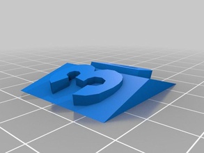 3d letters your bot printing tests 3d print model - Mito3D