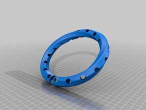 le bracelet les bracelets creux la lumière pentagone 3d print model - Mito3D