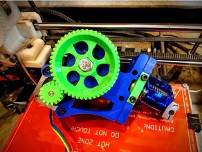 modified gregs v6 extruder window 3d printer extruders hotend reprap wade 3d print model - Mito3D