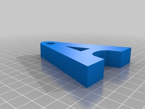 Tag Mittagessen Schlüsselanhänger 3d print model - Mito3D