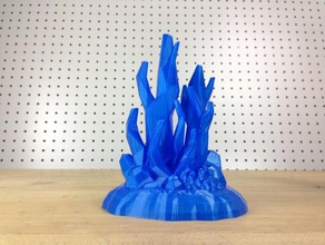mercan resifi dekor hayvan mavi yaratılış feilx felixprinter balık denizanaları onsuchafullsea pla sualtı 3d print model - Mito3D