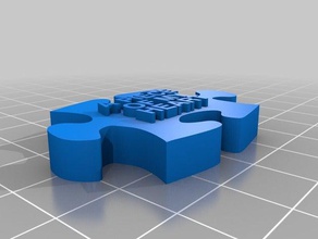 file separati pezzo del mio cuore portachiavi set 3d stampa 3d print model - Mito3D