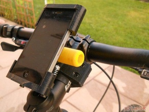 bike iphone 44s holder gadgets mount 3d print model - Mito3D