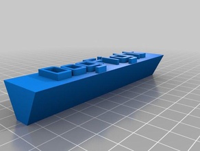 il mio desktop personalizzato targhetta dogfight i segni loghi 3d print model - Mito3D
