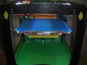ultimaker de alumínio aquecido cama 3d a impressora partes 3d print model - Mito3D