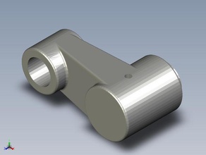 workmate clamp arm replacement parts black decker crank repair part solidworks 3d print model - Mito3D