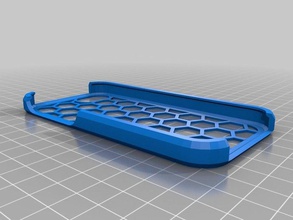 iphone5 honeycomb mobile customized 3d print model - Mito3D