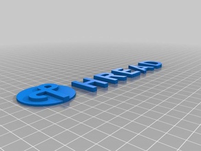 hilo logotipo del grupo 3d impresión 3d print model - Mito3D