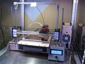 printrbot plus 21 screen parts 3d printer 3d print model - Mito3D