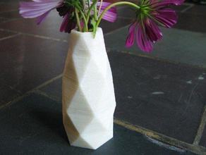 faceted vase 4 other 3d extruder household reprap useful 3d print model - Mito3D
