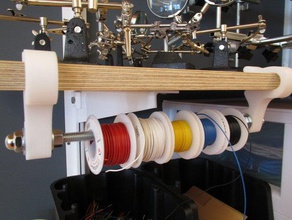 bobina di filo titolare strumento i titolari caselle staffa 3d print model - Mito3D