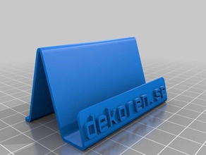 dekorense business card holder Container angepasst 3d print model - Mito3D