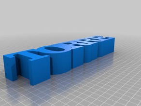 meu personalizados torre linha outros 3d print model - Mito3D