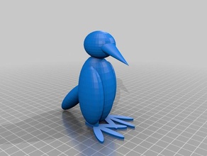 bird2 Tiere 3d print model - Mito3D
